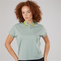 adidas Womens Go-To Golf Polo Shirt Wonder Silver