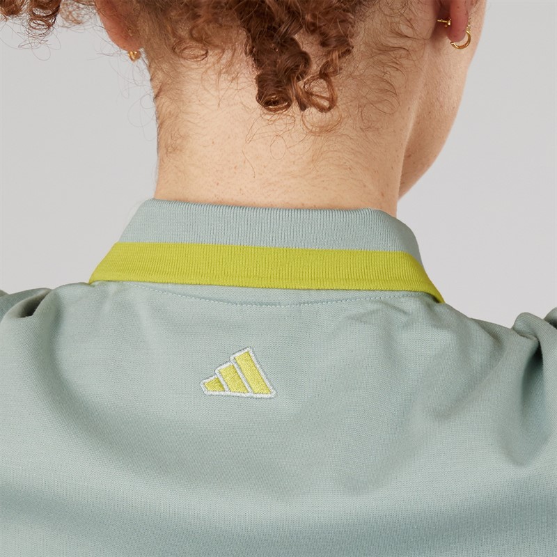 adidas Womens Go-To Golf Polo Shirt Wonder Silver