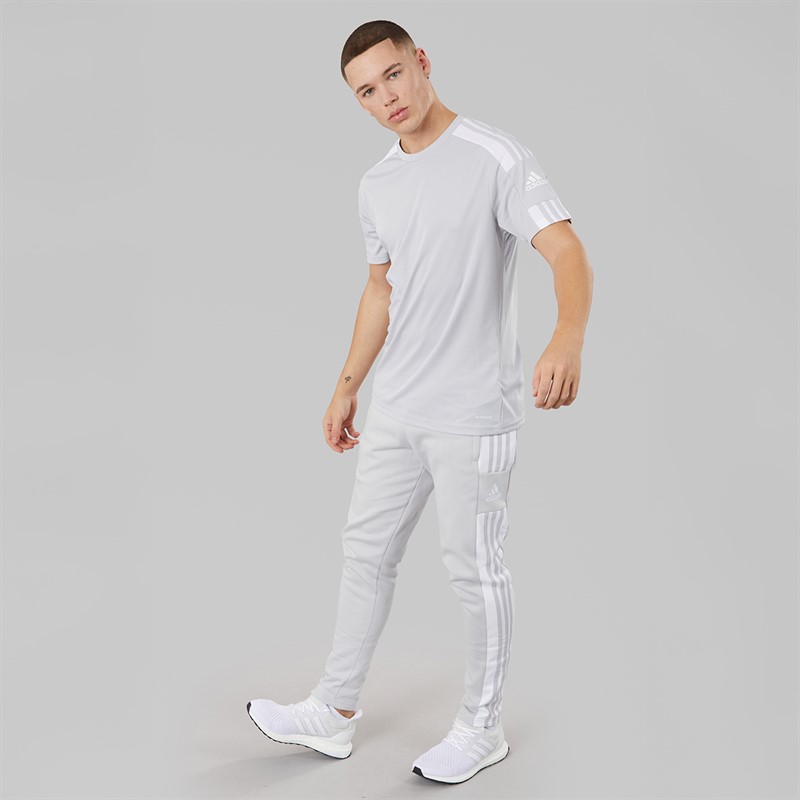 adidas Mens Squadra 21 Sweat Pants Team Light Grey