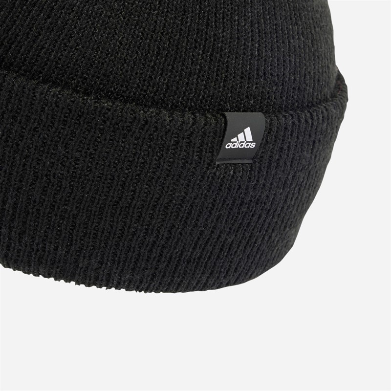 adidas 3-Stripes Beanie Black/White