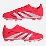 adidas Junior Predator Club FG/MG Firm/Multi Ground Football Boots Lucid Red/Cloud White/Core Black