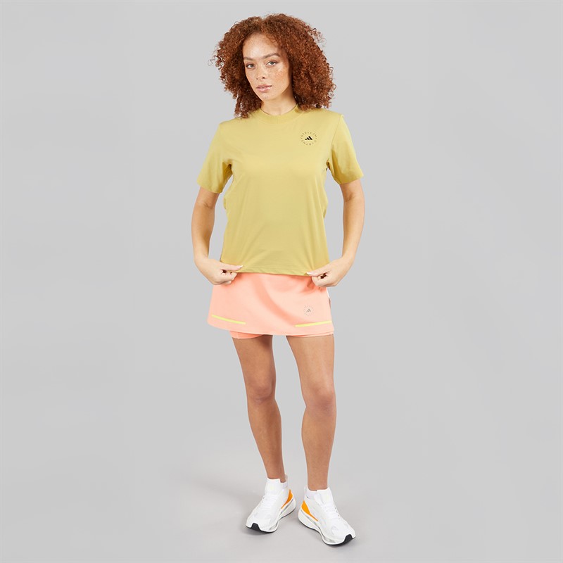 adidas Womens Stella McCartney Truenature Golf Skort Vapour Pink