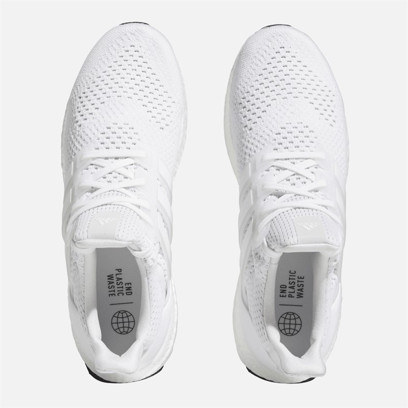 adidas Mens Ultraboost 1.0 Trainers Cloud White