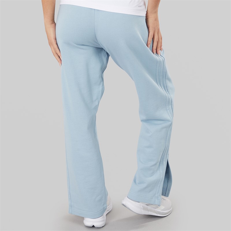 adidas Womens ALL SZN 3-Stripes French Terry Straight Leg Joggers Wonder Blue