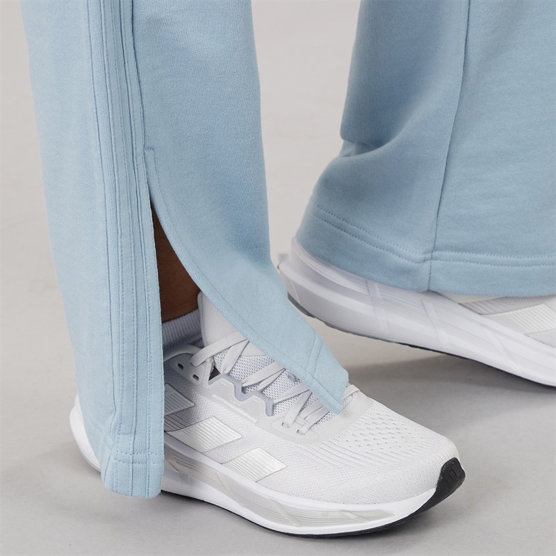 adidas Womens ALL SZN 3-Stripes French Terry Straight Leg Joggers Wonder Blue