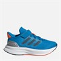 adidas Kids Ultrarun 5 Elastic Laces Neutral Running Shoes Bright Blue/Core Black/Semi Impact Orange