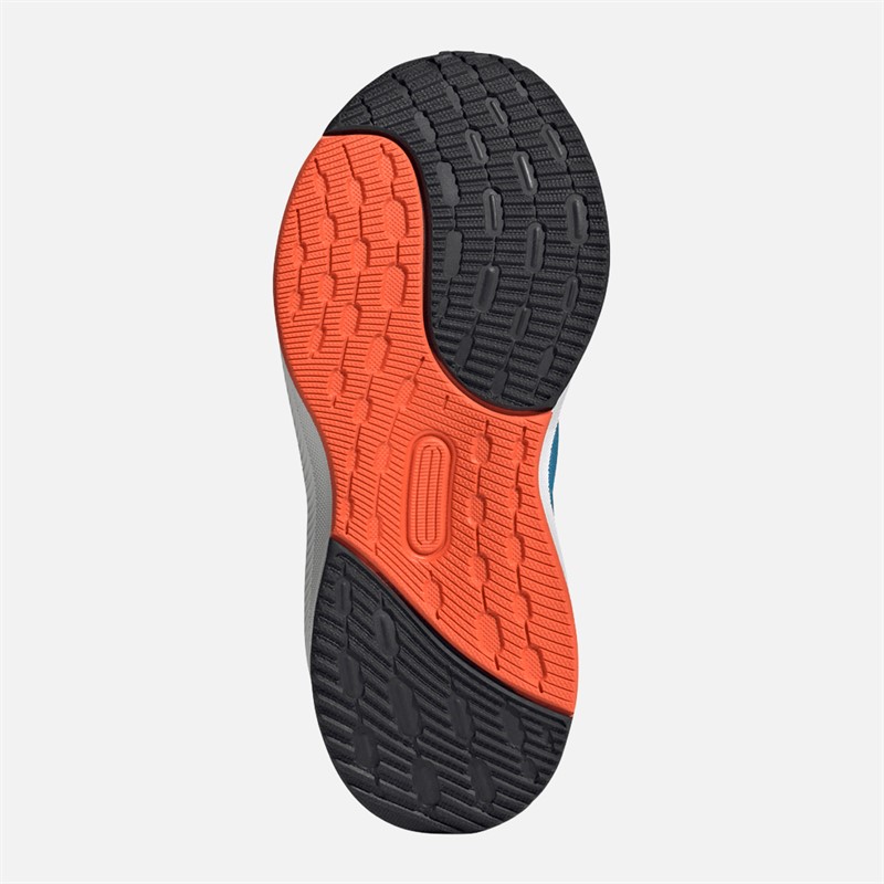 adidas Kids Ultrarun 5 Elastic Laces Neutral Running Shoes Bright Blue/Core Black/Semi Impact Orange