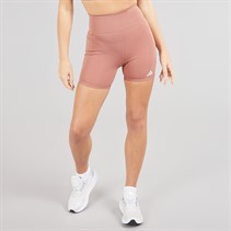 adidas Womens Own The Run Short Training Leggings Warm Clay