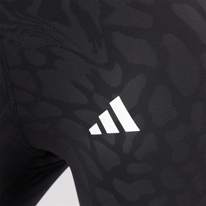 adidas Womens Techfit Printed 7/8 Leggings Black