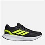 adidas Mens Runfalcon 5 Neutral Running Shoes Core Black/Lucid Lemon/White