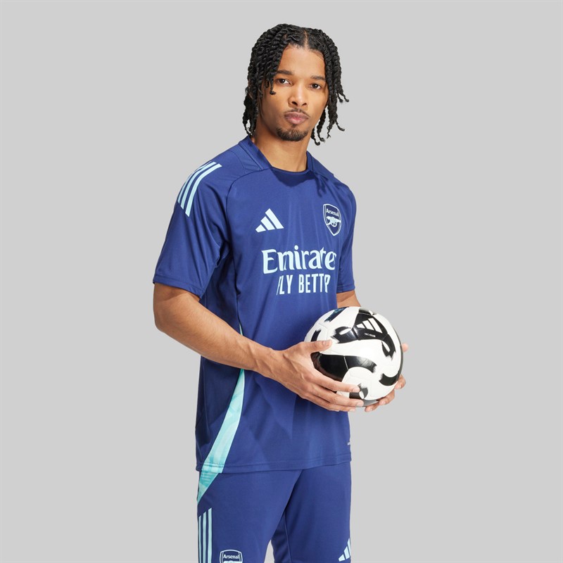 adidas Mens AFC Arsenal Tiro 24 Training Jersey Night Sky