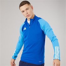 adidas Mens Workout Half Zip Training Top Mint Tone Mel
