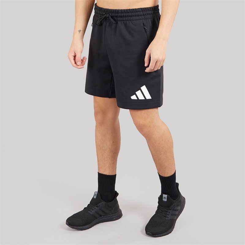 adidas Mens Z.N.E. Shorts Black/White