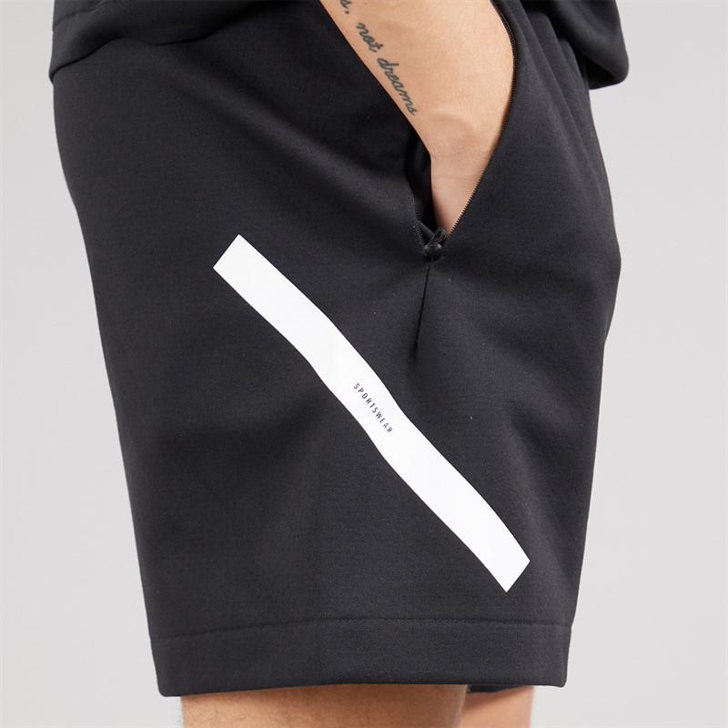 adidas Mens Z.N.E. Shorts Black/White