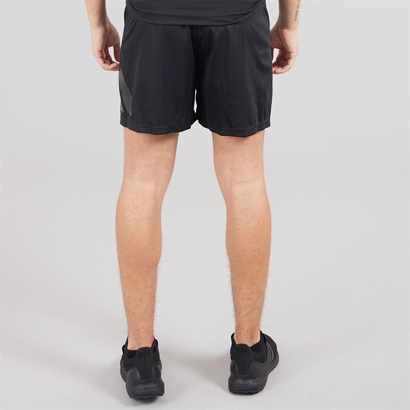 adidas Mens Train Essentials Logo Training Shorts Black