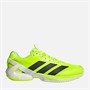 adidas Mens Adizero Ubersonic 5 Tennis Court Shoes Lucid Lemon/Core Black/Cloud White