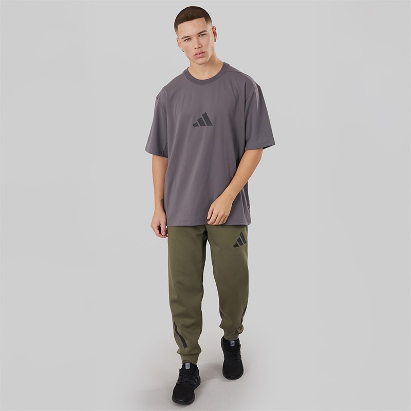 adidas Mens Z.N.E. Track Pants Olive Strata
