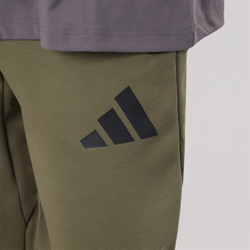 adidas Mens Z.N.E. Track Pants Olive Strata