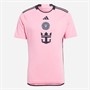 adidas Mens IMCF Inter Miami CF 24/25 Home Jersey Easy Pink