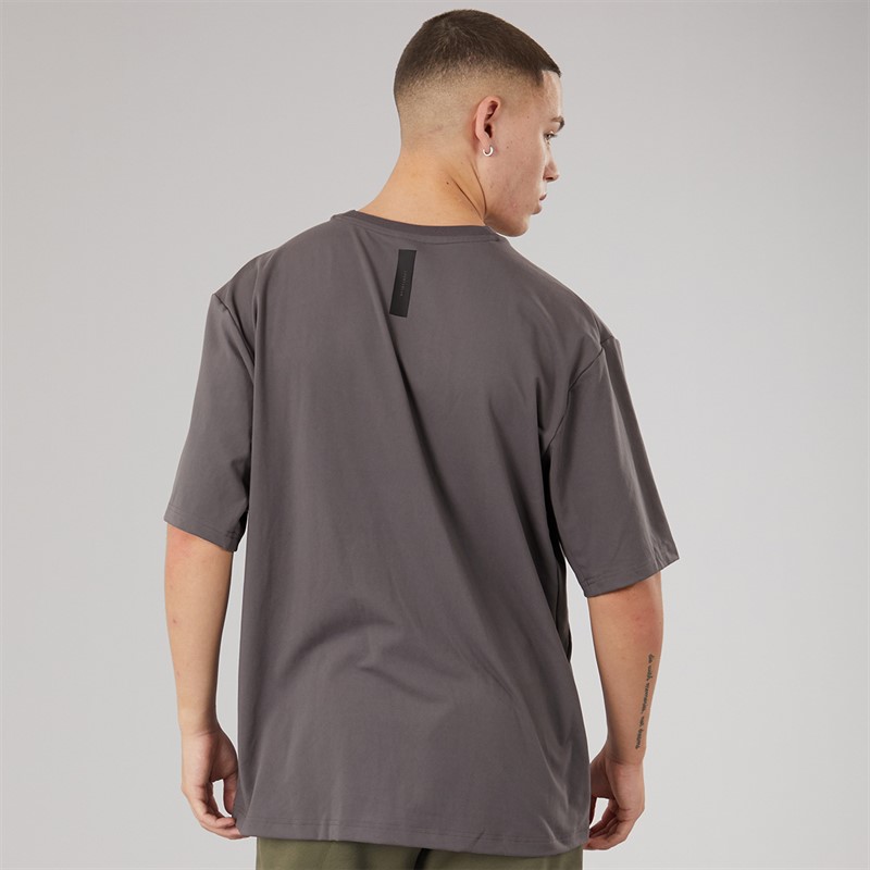 adidas Mens Z.N.E. Loose Fit T-Shirt Grey
