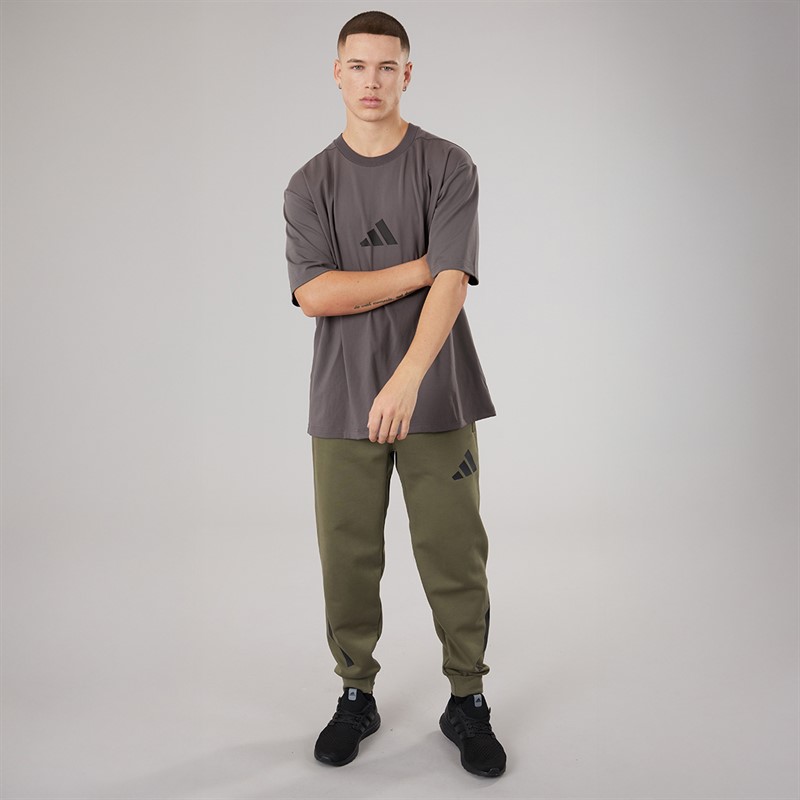 adidas Mens Z.N.E. Loose Fit T-Shirt Grey