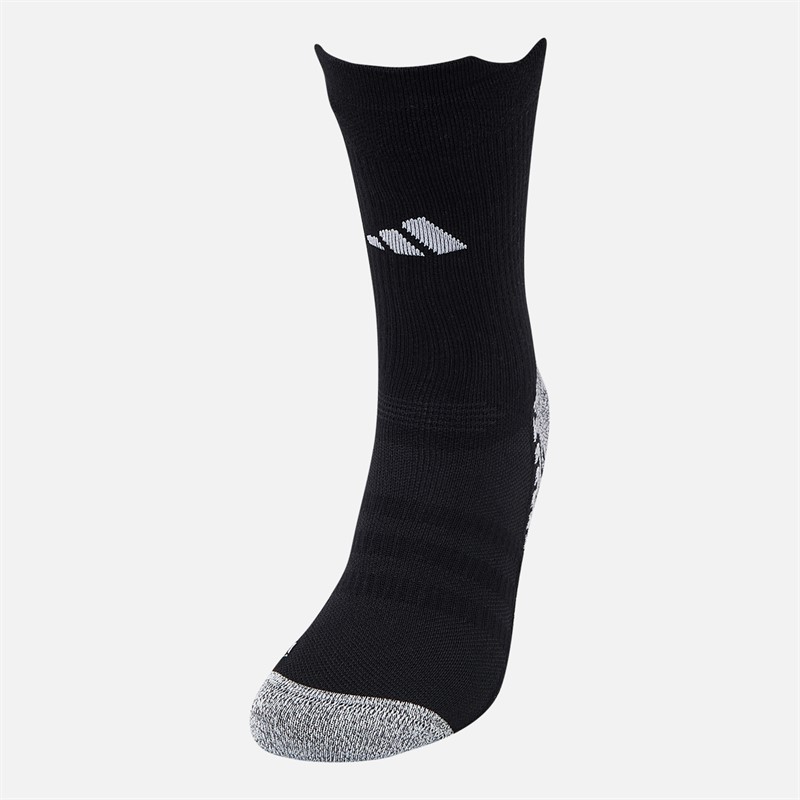 adidas Knit Light Grip Football Socks Black/White
