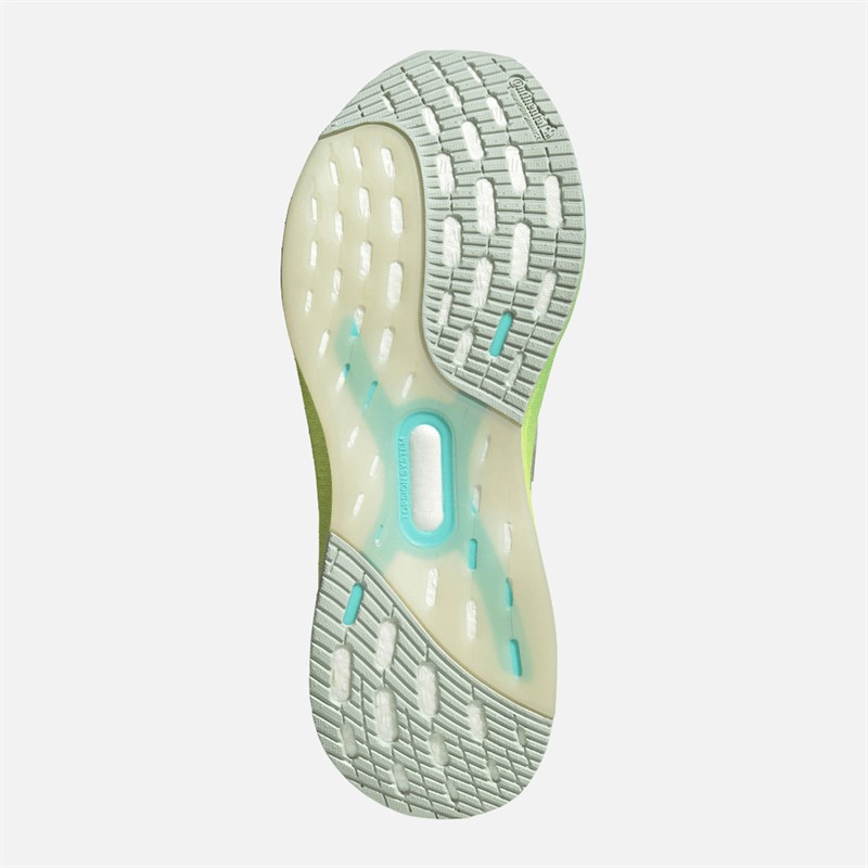 adidas Mens Ultraboost 5 Neutral Running Shoes Linen Green/Crystal Jade/Pulse Lime