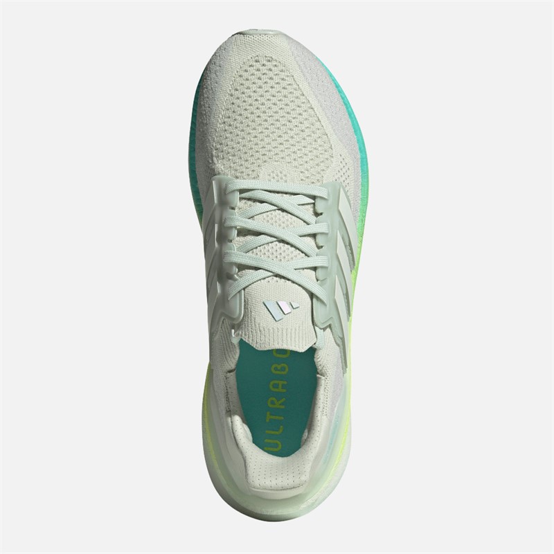 adidas Mens Ultraboost 5 Neutral Running Shoes Linen Green/Crystal Jade/Pulse Lime