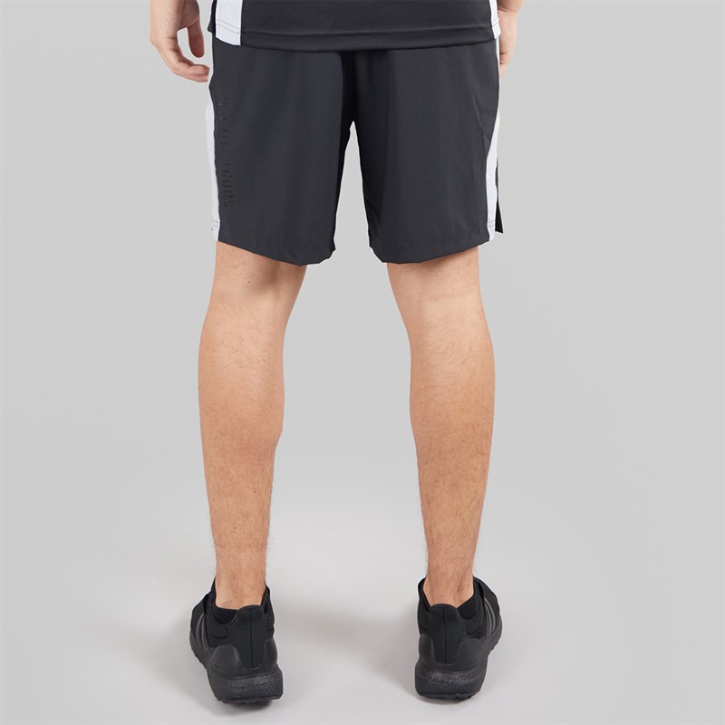 adidas Mens Tech Apparel Colorblock Training Shorts Black