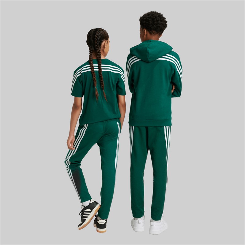 adidas Junior Future Icons 3-Stripes Track Pants Collegiate Green/White