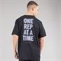 adidas Mens Climacool One Rep At A Time Back Graphic Training T-Shirt Black