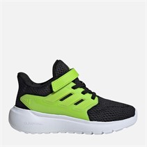 adidas Kids Ultimashow 2.0 Elastic Laces Trainers Core Black/Solar Slime/White