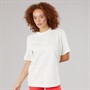 adidas Womens All SZN Loose Fit T-Shirt Off White