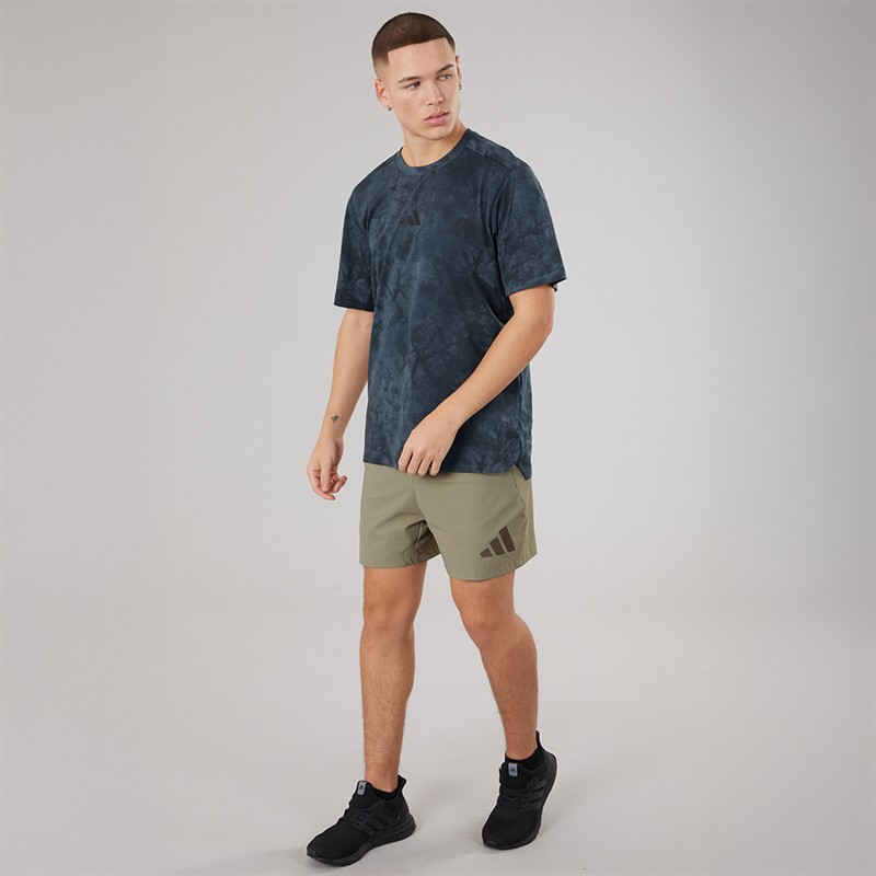 adidas Mens Z.N.E Woven Shorts Putty Beige