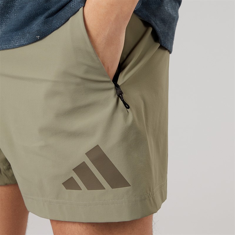 adidas Mens Z.N.E Woven Shorts Putty Beige