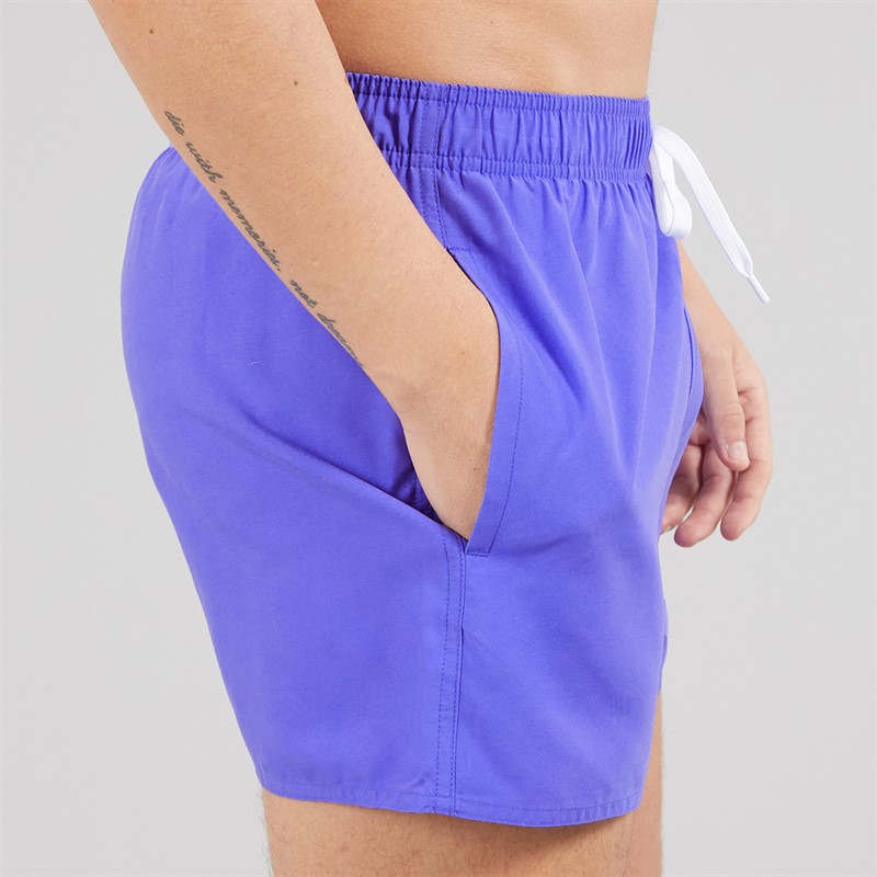 adidas Mens Essentials Logo CLX Swim Shorts Cobalt Blue