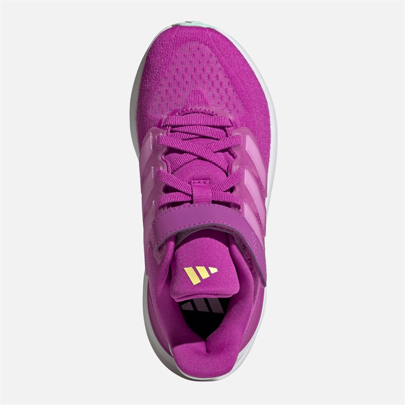 adidas Kids Ultrarun 5 Neutral Running Shoes Flash Pink/White/Orange