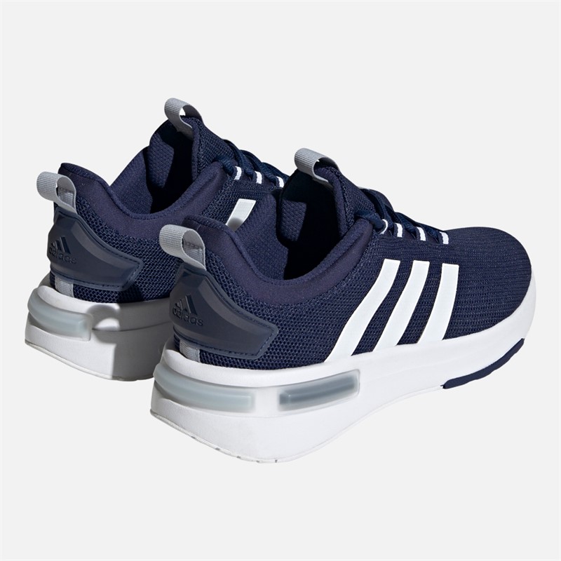 adidas Mens Racer TR23 Trainers Dark Blue/Cloud White/Halo Silver