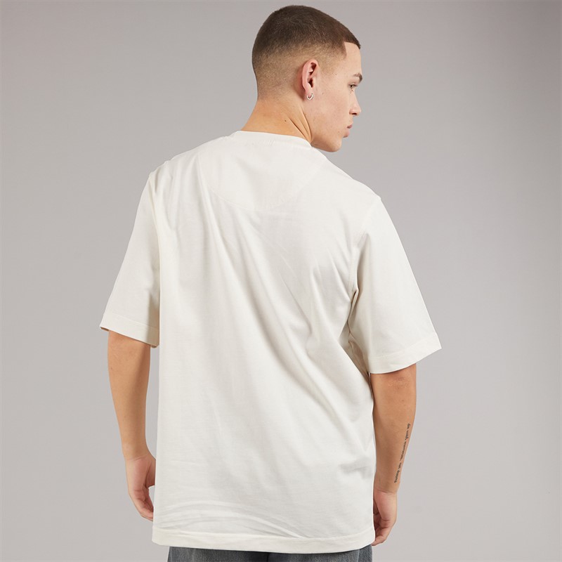 adidas Mens Lounge T-Shirt Cloud White