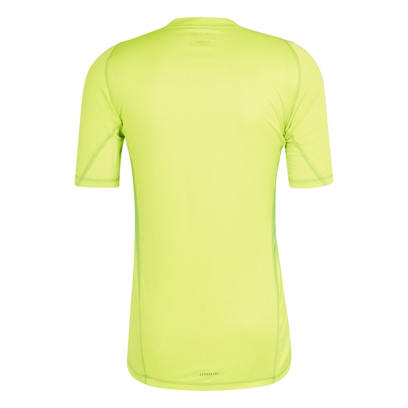 adidas Herre Tiro 24 Pro Målmands T-shirt Semi Solar Yellow