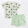 adidas Infant Star Wars Mandalorian T-Shirt And Shorts Set Off White/Multicolor