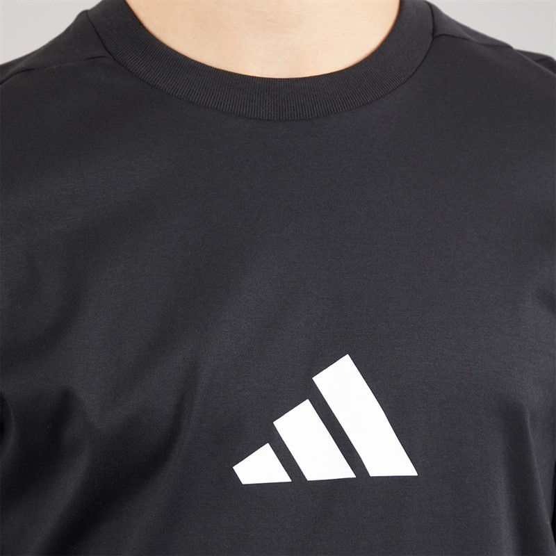 adidas Mens Z.N.E. T-Shirt Black/White