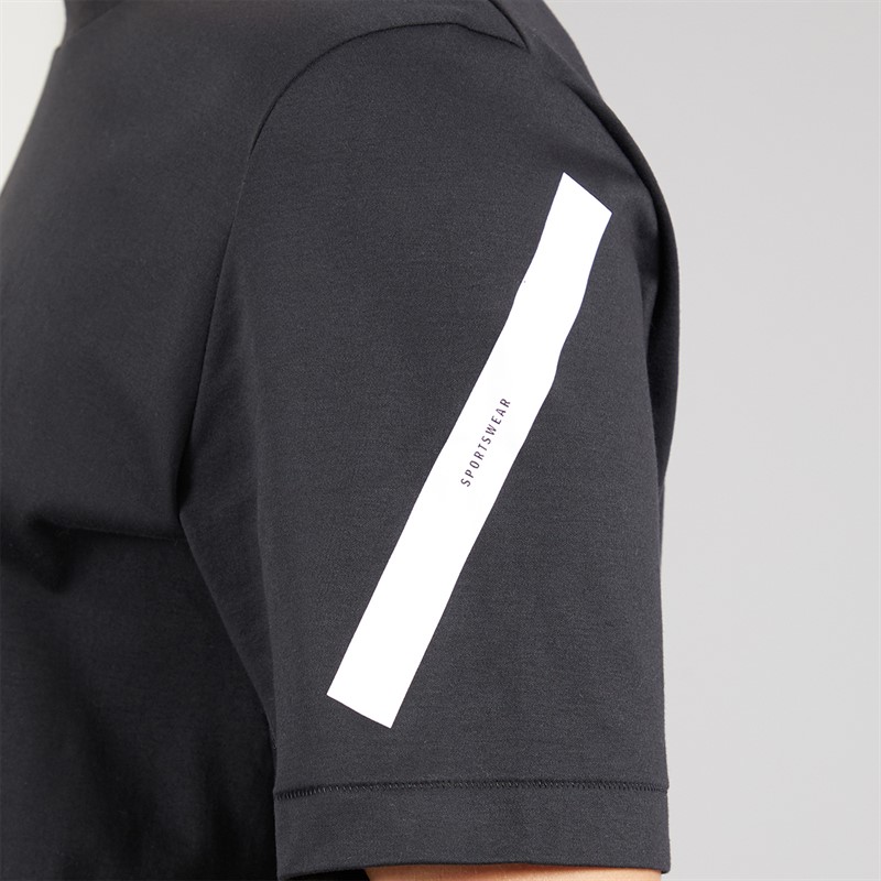 adidas Mens Z.N.E. T-Shirt Black/White