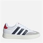 adidas Mens Barreda Trainers White/Shadow Navy/Better Scarlet