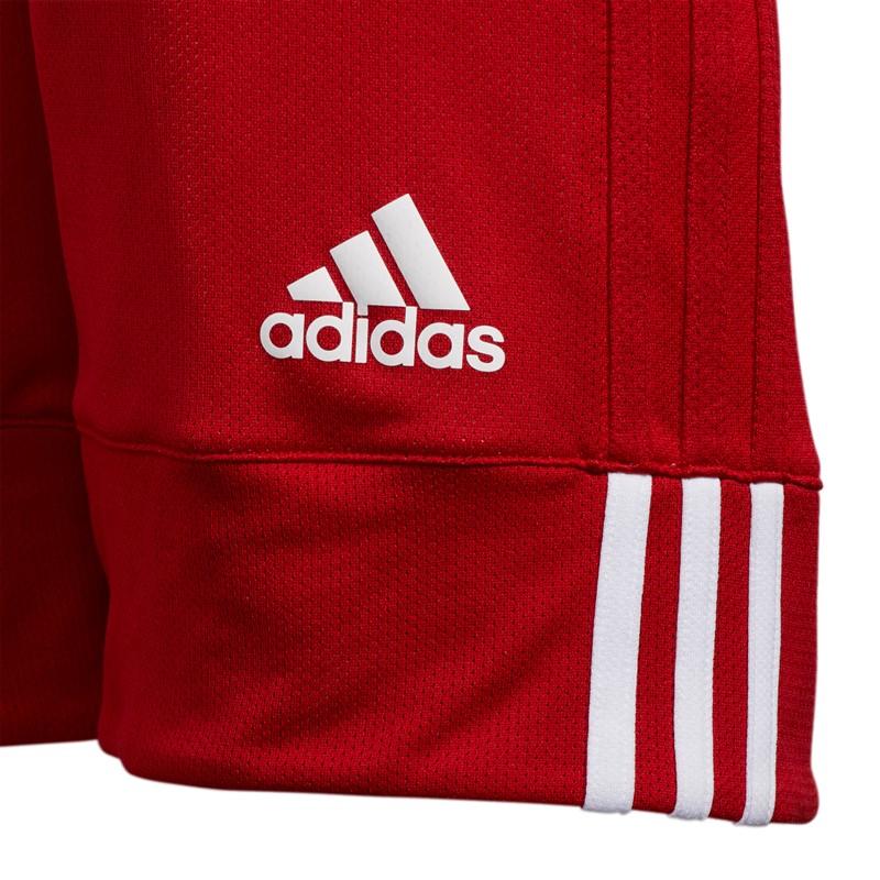 adidas 3G Speed dwustronne spodenki do koszykówki dla młodzieży kolor Power Red/Biały