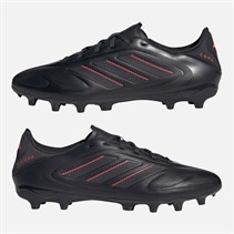adidas Herren Copa Pure 3 Liga FG/MG fester Boden/Multiboden Fußballschuhe Core Black/Carbon/Lucid Red