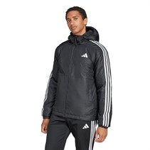 adidas 3-Stripes Insulated Hooded Jacket dla niego kolor Czarny