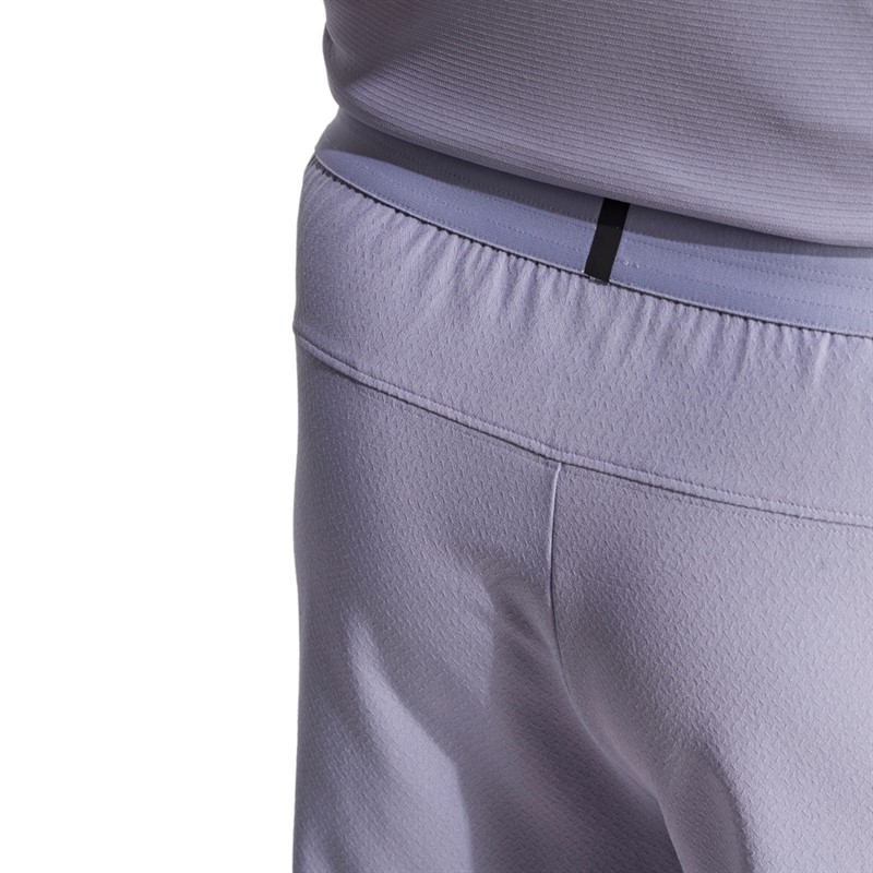 adidas Herren Primelift 3 Streifen Shorts Silver Violet