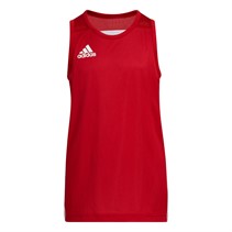 adidas Junior 3G Speed Wendbare Basketballtrikot Power Red/Weiß