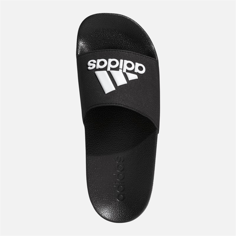 adidas Junior Adilette Dusch Slides Core Black/Cloud White